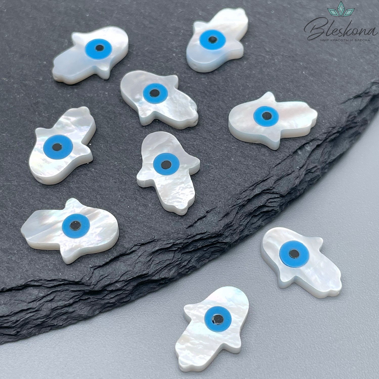 13,5*10 мм Бусина Рука Фатимы 